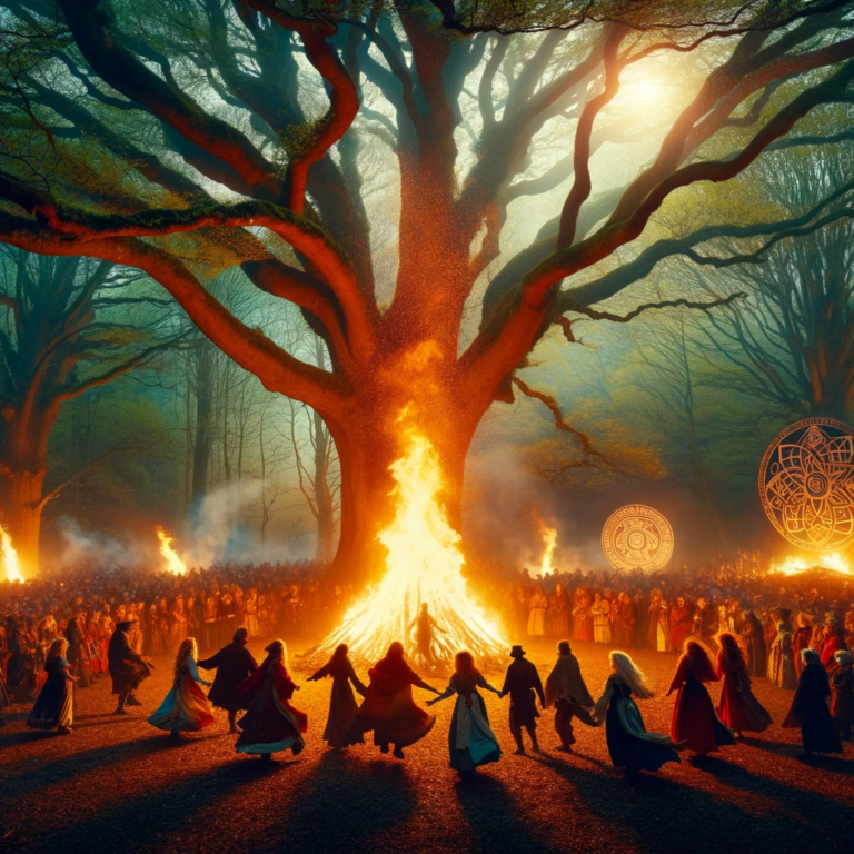 Mitologia brytyjska — święto ognia